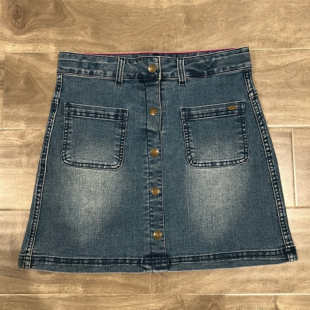 Denim Mini Skirt